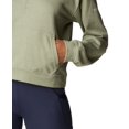 thumbnail image 3 of Columbia Women's Trek French Terry Half Zip Top Green Size Large, 3 of 3