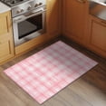 thumbnail image 3 of Area Rugs 2x3,Modern Pink White Buffalo Check Non Slip Washable Rug Indoor Carpet Soft Floor Rugs for Home Living Room Bedroom Dining Room Office, 3 of 9