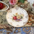 thumbnail image 4 of Taza de café Elegante Juego De Tazas De Té Con Platillo Y Cuchara Para Boda, Fiesta, Hogar, Flores. Flores Magideal Taza de café, 4 of 6