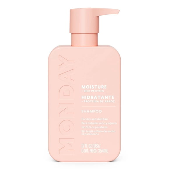 Shampoo Monday hidratante proteína de arroz 354 ml