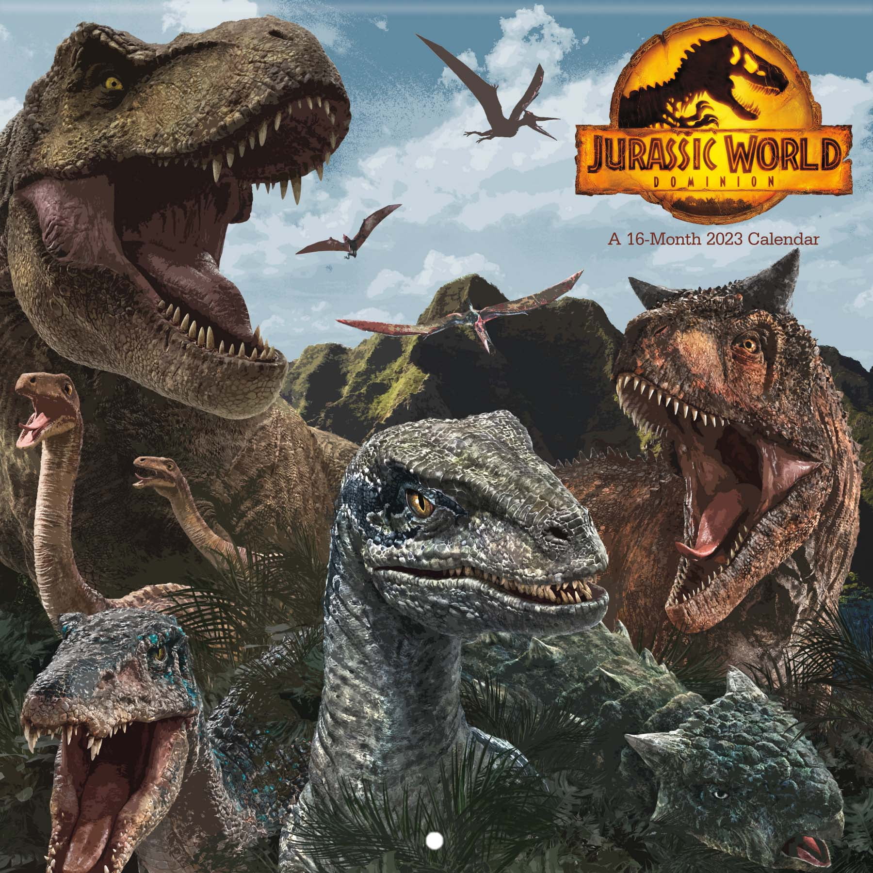 Trends International 2023 Jurassic World Mini Wall Calendar Walmart trends-international-2023-jurassic-world-mini-wall-calendar-walmart