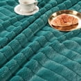 thumbnail image 6 of Home Soft Things Super Soft Decorative Throw Blanket - Dark Teal - 60" x 80" Jumbo, 6 of 7