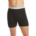 Hanes Men's Super Value Pack Black/Grey Boxer Briefs, 10 Pack