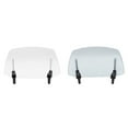 thumbnail image 4 of Transemion Riding Comfort Durable Adjustable Clip-on Motorcycle Wind Deflector Extension Spoiler Stability Easy To Install Transparent Blue 1Set, 4 of 6