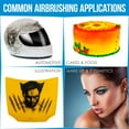 thumbnail image 5 of Pro DUAL-ACTION Gravity AIRBRUSH SET KIT Auto Paint Nail Body Art Tattoo Cake, 5 of 6