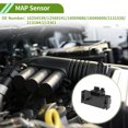 thumbnail image 2 of Sensor de presión absoluta del colector MAP único para GMC Syclone y Typhoon 4.3L turbo 91-93 No.16254539 1 Pc, 2 of 6