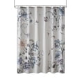 thumbnail image 7 of Madison Park Cassandra Printed Shower Curtains, Cotton Bathroom Curtains, Blue, 72” x 72", 7 of 7
