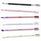 thumbnail image 3 of 6Pcs Leather Gluing Applicator Pen Stick Double Head Stainless Steel Leathercraft Hand Tool, 3 of 5