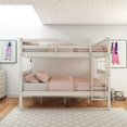 thumbnail image 2 of DHP Moon Bunk Bed with USB, Full/Full, White, 2 of 26
