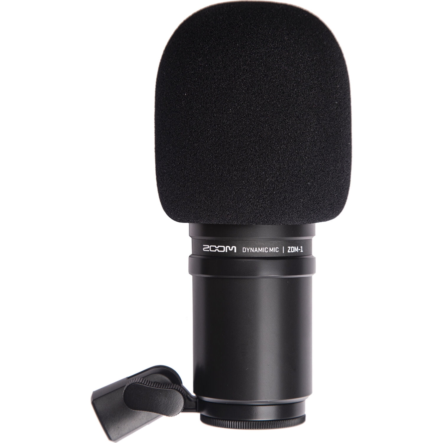 Zoom ZDM-1 Dynamic Microphone + On Stage Adjustable Desk Microphone Stand + Mic Cable XLR-M to XLR-F + Photo4Less Black Cleaning Cloth - Top Value Bundle