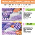 thumbnail image 1 of 5D DIY Taladro Parcial AB Diamante Pintura Casa Kit Arte 65x50cm, 1 of 9