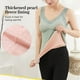 thumbnail image 3 of Jumpingount Ropa interior cálida gruesa de encaje para mujer, lencería Sexy para mujer, diseño Simple, capa Base de Color sólido, chaleco, Tops de fondo, Camisetas sin mangas Rosado 37.5-65 kg Jumpingount AP013549-15, 3 of 6