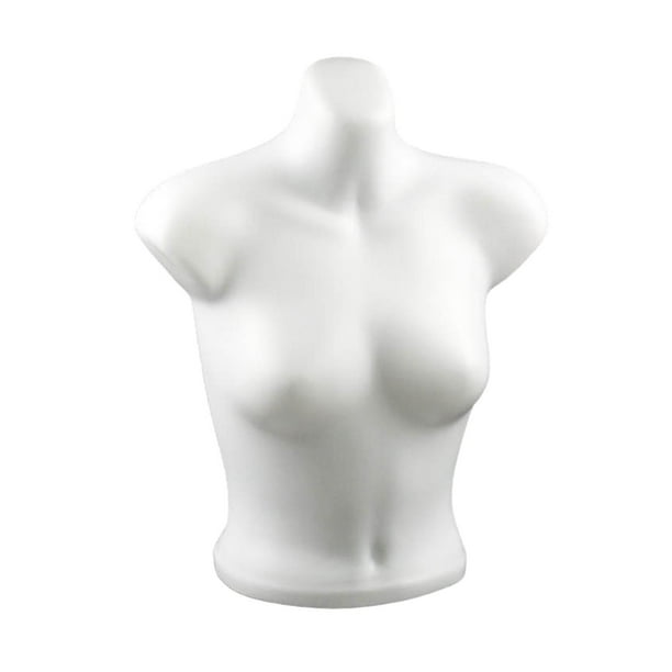 Soporte De Exhibición De Ropa Interior Con Torso De Maniquí Femenino Para Transmisión En Mostrador