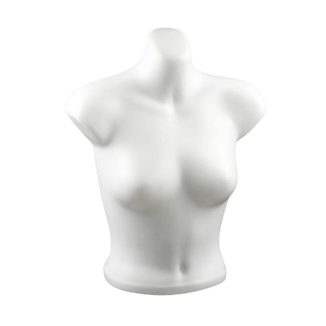 Soporte De Exhibición De Ropa Interior Con Torso De Maniquí Femenino Para Transmisión En Mostrador