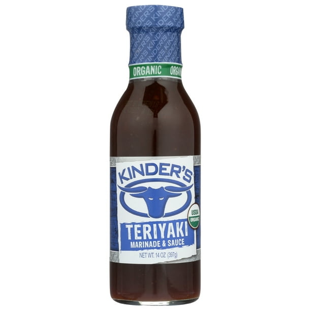 6 Pack Kinders Organic Teriyaki Marinade 14 Fz - Walmartcom