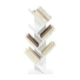 thumbnail image 5 of Furinno Tree Bookshelf 7-Tier Floor Standing Tree Bookcase, White, 5 of 7