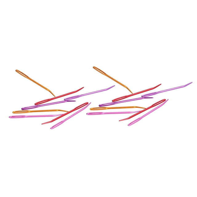 Agujas para tapicería fácil enhebrado Diseño de ojo grande Agujas para tapicería de punta doblada con cajas de almacenamiento para tejer tapicería para coser tapicería para ANGGREK Otros