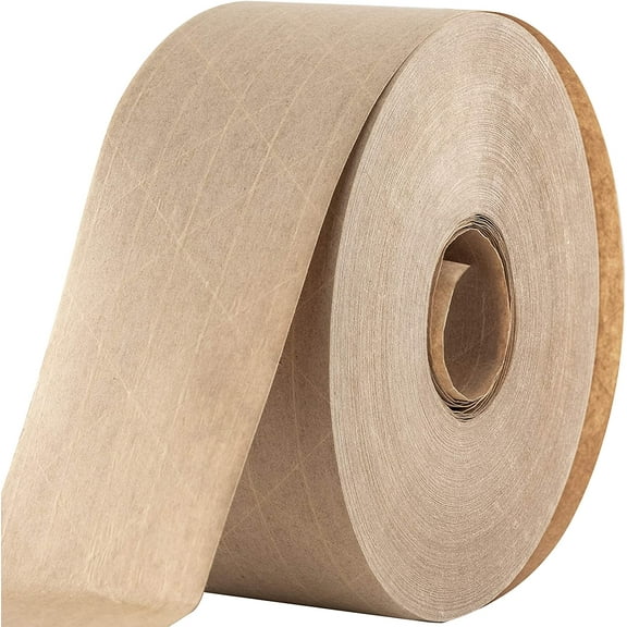 GSSP Reinforced Kraft Tape 2.75" x 375'; Water Activated -2 Rolls