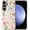 Aesthetic Flower Preppy Collage, variant on for Samsung Galaxy S25 Ultra Case, HL2 Ocean Sea Turtle Nautical Map Hybrid 2 Layer Hard Shell Silicone Protective Pattern Design Case