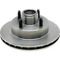 thumbnail image 3 of New 4 Lugs Brake Disc Compatible With Ford Mercury Bobcat MPG Runabout 4 Cyl 2.3L Pinto Base 6 Cyl 2.8L Bobcat Villager 4 Cyl 2.3L Mustang II Ghia 6 Cyl 2.8L 1974-1980 By RAY6036R, 3 of 3