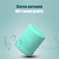 thumbnail image 3 of Xinxinyy Macaron Mini Haut-Parleur Bluetooth Portable Stéréo Sans Fil Haut-Parleur Mini Colonne Musique Basse 5W Haut-Parleur Extérieur Noir, 3 of 5