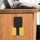 thumbnail image 4 of Pack Phone Wall Holder, Self-adhesive Wall Mount Beside Organizer, Remote Control Storage Box Holder, Mobile Phone Socket, Charging Stand, 4 of 5