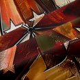 thumbnail image 5 of Manfei Vintage Wooden Stars Blackout Curtains Set of 2 (52x84 Each),Boho Farmhouse Cabin Curtain,Brown Blue, 5 of 6