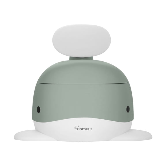 Kindsgut Whale Potty Training Toilet – Ergonomic Toddler Potty for Boys & Girls, Designed in Germany, Non-Slip & Easy Clean, Pistachio
