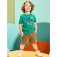 thumbnail image 2 of Garanimals Baby & Toddler Boys French Terry Pull-On Shorts, Single & 3-Pack, Sizes 0-6T, 2 of 11
