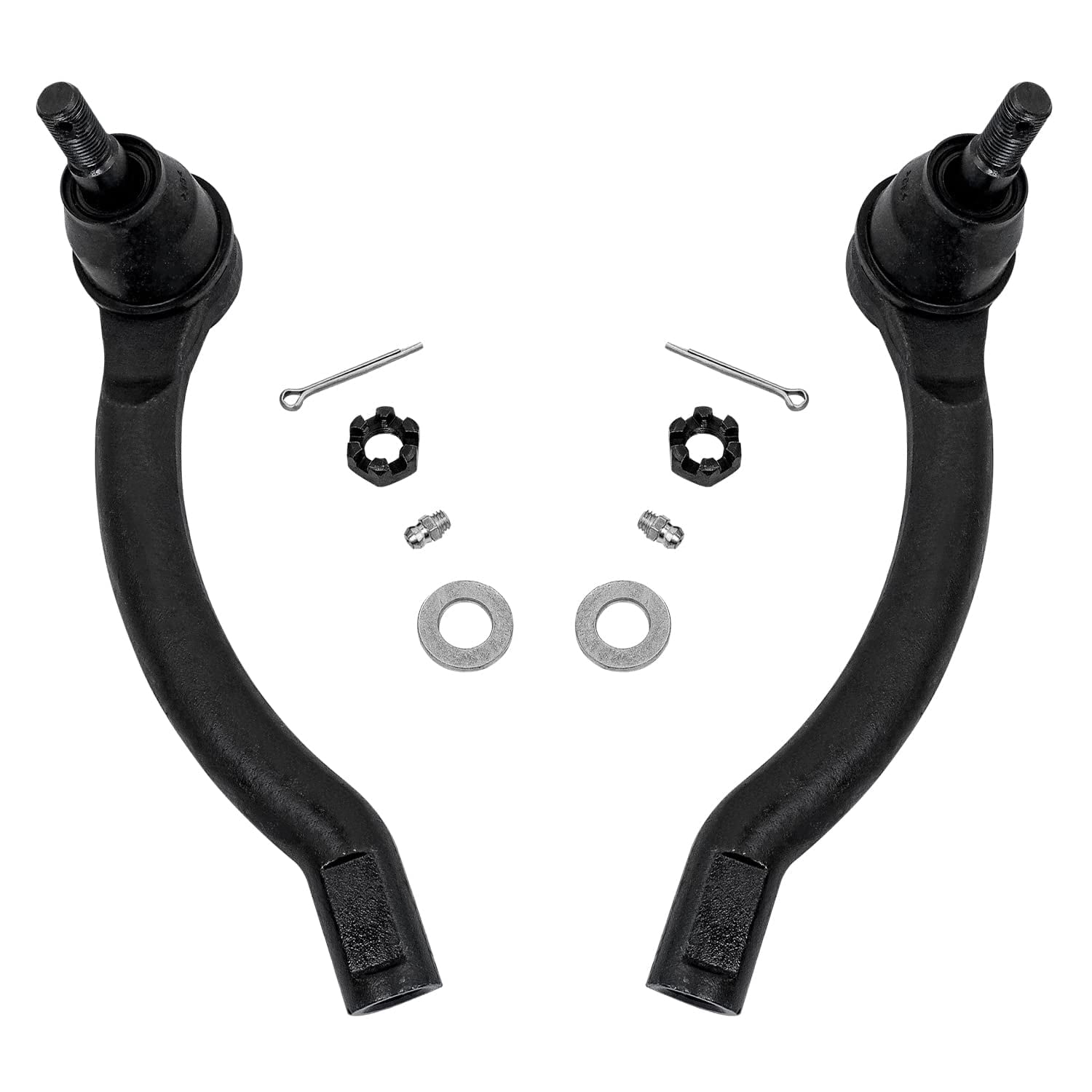 Detroit Axle - Front Lower Control Arms Kit for 2016-2023 Nissan Maxima, 2015-2018 Nissan Altima, 2 Lower Control Arms w/Ball Joints 2 Outer Tie Rods 2 Sway Bar Links Replacement