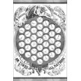 thumbnail image 1 of 24"x36" Gallery Poster, Universal Dial Plate or Times of all Nations, time zones 1854, 1 of 1