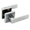 thumbnail image 4 of Crown Door Lever Chrome Passage Door Handle 10 Pack by Villar Home Designs, 4 of 8