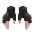 thumbnail image 2 of 1 Paire de Gants d'Extérieur Respirant Confortable Réglable Antidérapant Mitaines de Protection Demi-Doigt, 2 of 10