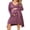 Gray Purple, variant on Ekouaer Women's Nursing Nightgown and Robe Set Labor and Delivery Robes Soft Maternity Nightgowns Pregnancy Gowns
