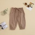 thumbnail image 2 of Gibobby Boys Pants Toddler Boys Straight-Leg Soft Pants 12 18Months 2T 3T 4T Lightweight Trousers With Side Pockets For Winter Fall Toddler Warm Sweatpants(12-18 Months ,Khaki), 2 of 7