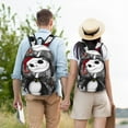 thumbnail image 4 of Goofa The Nightmare Before Christmas Pattern Durable Canvas Daypack - High-Quality Vintage Backpack, Compact & Versatile for Travel and Everyday Use-Small, 4 of 5