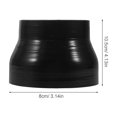 Weiweiguan Silicone Reducer Coupler Reinforced Hose 3 To 4 Inch Duct