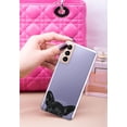 thumbnail image 3 of WIRESTER Transparent Soft Gel TPU Clear Case Slim Protective Cover for Samsung Galaxy S22+ / S22 Plus 6.5" 2022, Animal French Bulldog Puppy Dog Black, 3 of 3