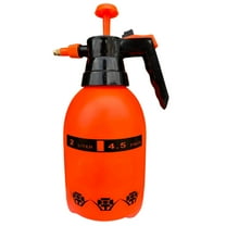 2L Handheld Garden Pump Sprayer with Adjustable Brass Nozzle 0.5Gallon Sprayer Mist Bottle for Indoor, Outdoor Gardening and Home Cleaning