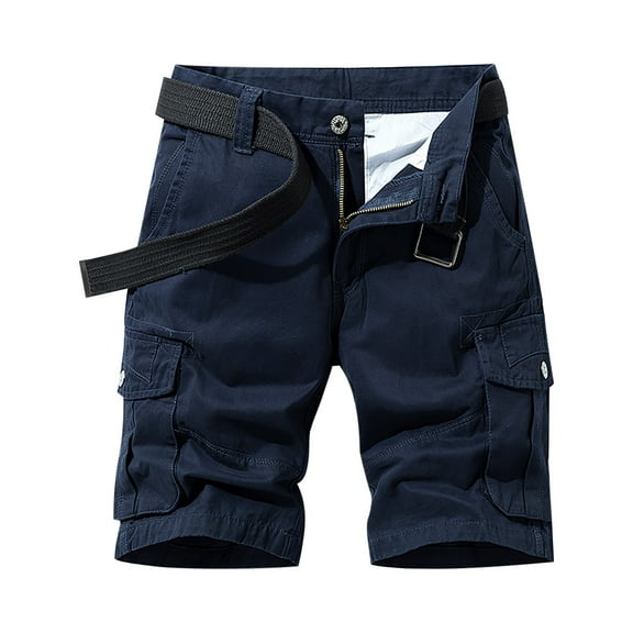 Edvintorg Summer Cargo Shorts Men Fashion Multi-Pocket Short Male Casual Hip Hop Baggy Clothing Streetwear Short Pant Loose Harajuku Shorts