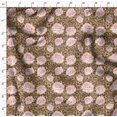 thumbnail image 4 of Soimoi Silk Fabric Peony Floral Decor Fabric Printed Yard 42 Inch Wide, 4 of 6