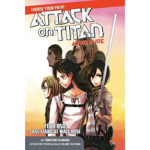 Pre-Owned Attack on Titan Adventure: Year 850: Last Stand at Wall Rose (Paperback) 1632364158 9781632364159