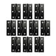 thumbnail image 5 of 10 Uds. s , conectores de de cierre para armario, Negro Zulema Minibisagras, 5 of 8