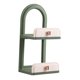 thumbnail image 5 of Organizador de especias de pared, bandeja de baño, soporte de exhibición para oficina y cocina Verde claro, 5 of 9