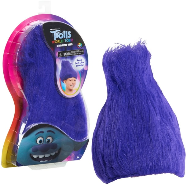Trolls World Tour Trollrific Branch Wig, Role Play, Ages 3 Up, by Just