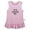 Pink Sleeveless Dresses, variant on Let My Adventure Begin Funny Dresses For Baby, Newborn Babies Skirts, Infant Princess Dress, 0-24M Kids Graphic Clothes (Pink Sleeveless Dresses, 6-12 Months)