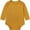 Yellow, variant on WIBACKER Bamboo Viscose Unisex Baby Long Sleeve Bodysuit Solid Color 0-18M Soft Jumpsuit for Infant Boys and Girls