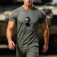 thumbnail image 2 of DIOAZUD Workout Shirts for Men Short Sleeve Moisture Wicking Crew Neck Side Pocket Tees Athletic Gym Active T Shirt for Daily Outdoor, 2 of 10