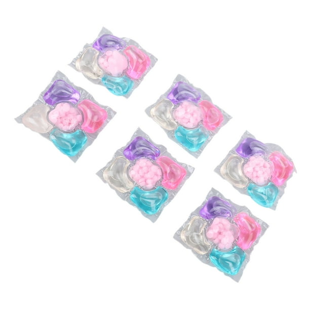 Perlas De Fragancia Para Lavandería, 20 Piezas, Cápsulas De Detergente Para Ropa Fáciles De Usar, Suaves Para Lavadora