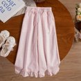 thumbnail image 4 of 2 Pcs/set Summer Kid Girls Clothes Set Sweet T-shirts and Wide Legging Pants Children Fashion Top Bottom Outfits Streetwears, 4 of 6